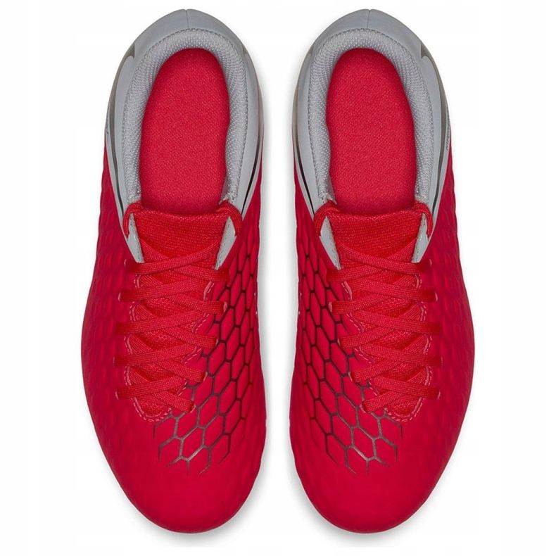 Nike Hypervenom Phantom 3Club Fg Jr AJ4146-600 jalkapallokengät monivärinen punainen 2