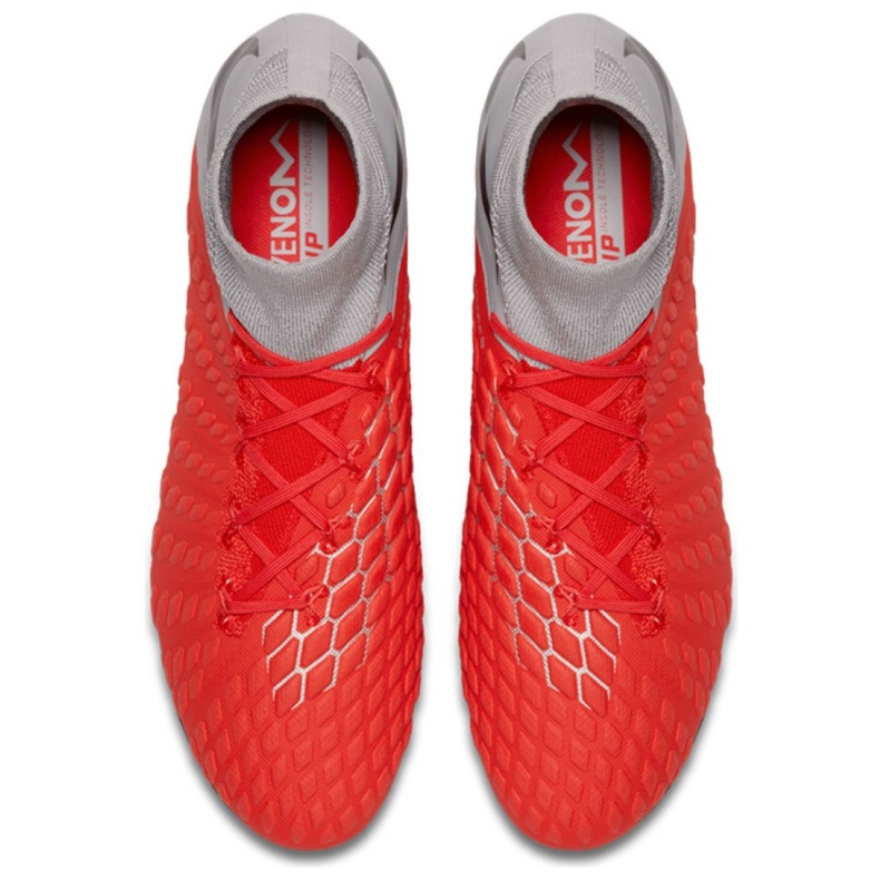 Nike Hypervenom 3 Elite Df Sg Pro Ac M AJ3812-600 jalkapallokenkä punainen punainen 1