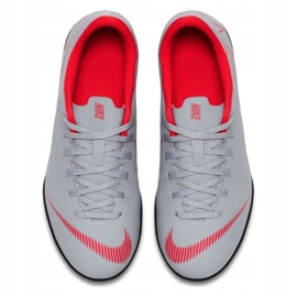 Nike Mercurial VaporX 12 club Tf Gs Jr AH7355-060 jalkapallokengät monivärinen valkoinen 2