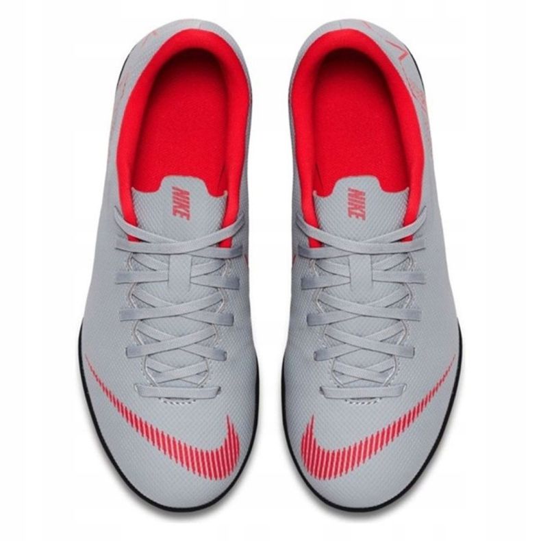 Nike Mercurial VaporX 12 club Tf Gs Jr AH7355-060 jalkapallokengät monivärinen valkoinen 2