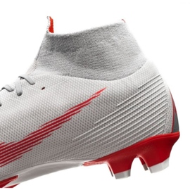 Nike Mercurial Superfly 6 Pro Fg M AH7368-060 jalkapallokengät valkoinen valkoinen 2