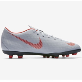 Nike Mercurial Vapor 12 Club M AH7378-060 jalkapallokengät monivärinen harmaa 1
