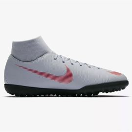 Nike Mercurial SuperflyX 6 Club Tf M AH7372-060 jalkapallokengät harmaa harmaa 1