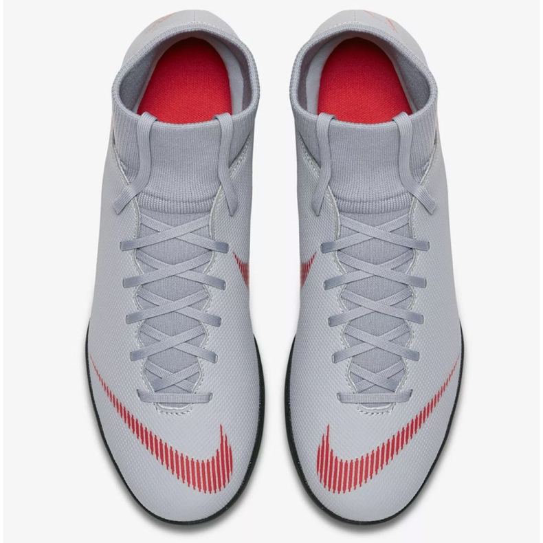 Nike Mercurial SuperflyX 6 Club Tf M AH7372-060 jalkapallokengät harmaa harmaa 2