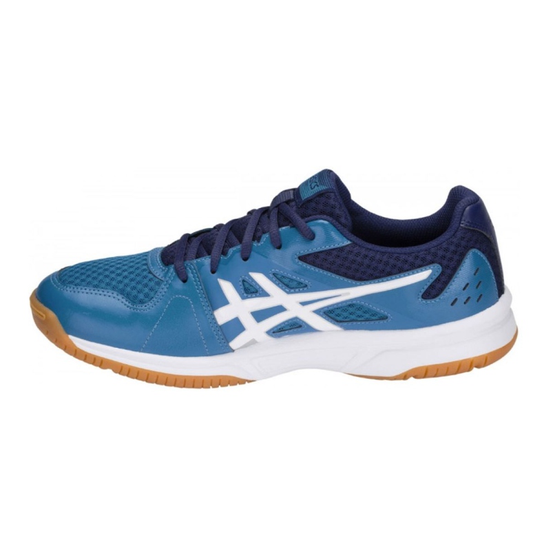 Asics Upcourt 3 M 1071A019-400 lentopallokengät sininen sininen 1