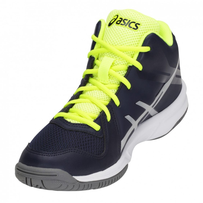 Asics Gel Tactic Mt Gs Jr C732Y-400-400 lentopallokengät monivärinen laivastonsininen 2