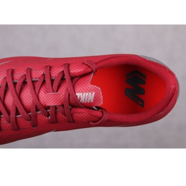 Nike Mercurial Vapor 12 Academy Gs Mg Jr AH7347-606 jalkapallokengät punainen punainen 2
