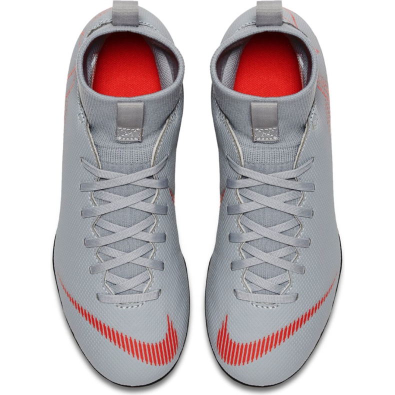 Nike Mercurial Superfly 6 Club Mg Jr AH7339 060 valkoiset jalkapallokengät valkoinen valkoinen 1