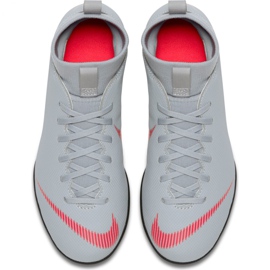 Nike Mercurial Superfly X 6 Club Tf Jr AH7345 060 jalkapallokengät valkoinen 1