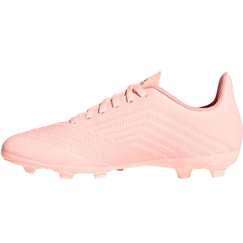 Adidas Predator 18.4 FxG Jr DB2322 jalkapallokengät monivärinen vaaleanpunainen 1