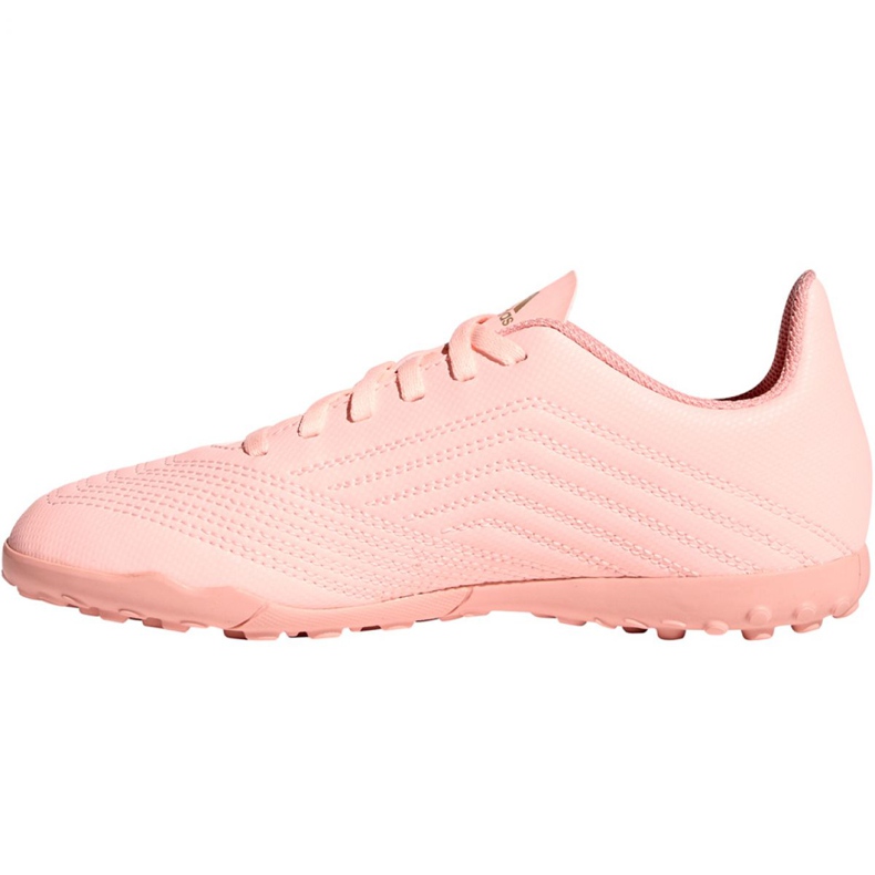 Adidas Predator Tango 18.4 Tf Jr DB2339 jalkapallokengät vaaleanpunainen vaaleanpunainen 1