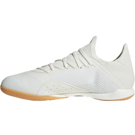 Sisäkengät adidas X Tango 18.3 In M DB2439 valkoinen beige 2