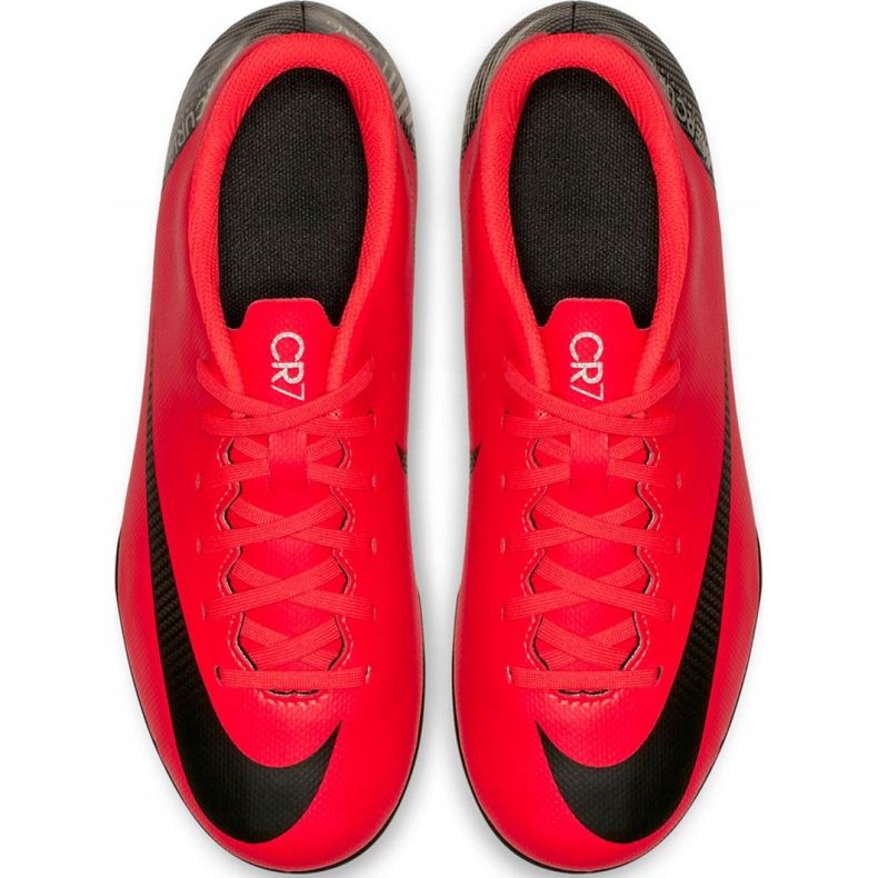 Nike Mercurial Vapor 12 Club Gs CR7 FG / MG Jr AJ3095-600 Jalkapallokengät monivärinen punainen 2