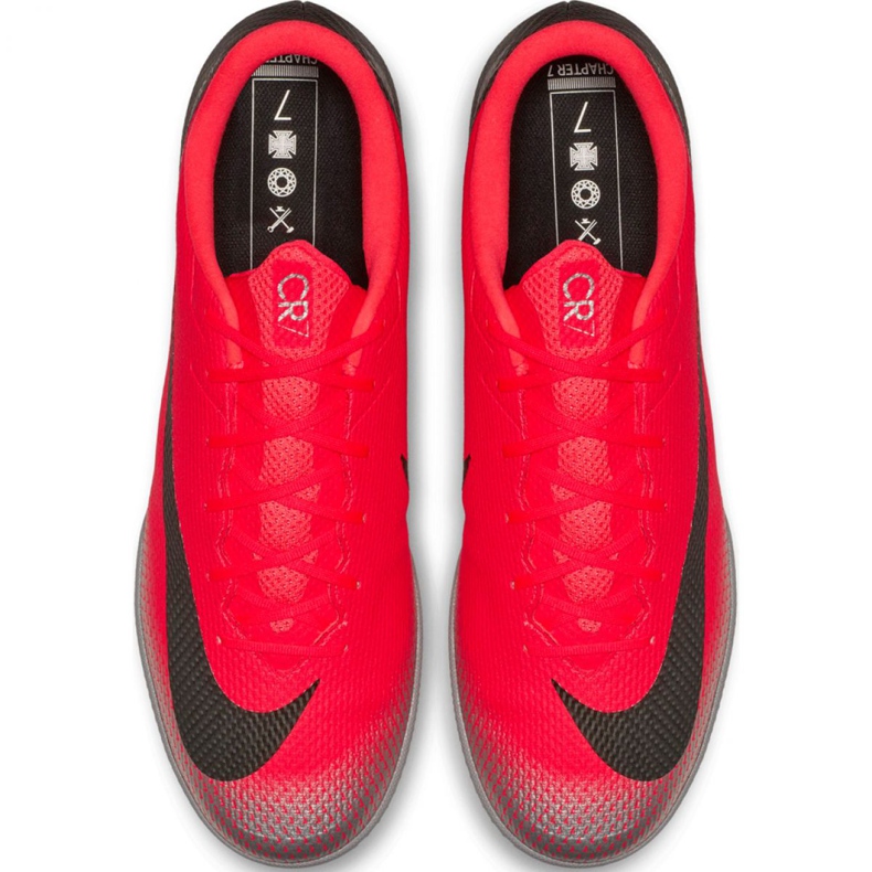 Sisäkengät Nike Mercurial Vapor X 12 Academy CR7 Ic M AJ3731-600 punainen punainen 1