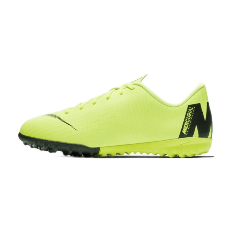 Nike Mercurial VaporX 12 Academy Gs Tf Jr AH7342-701 jalkapallokengät monivärinen keltainen 1