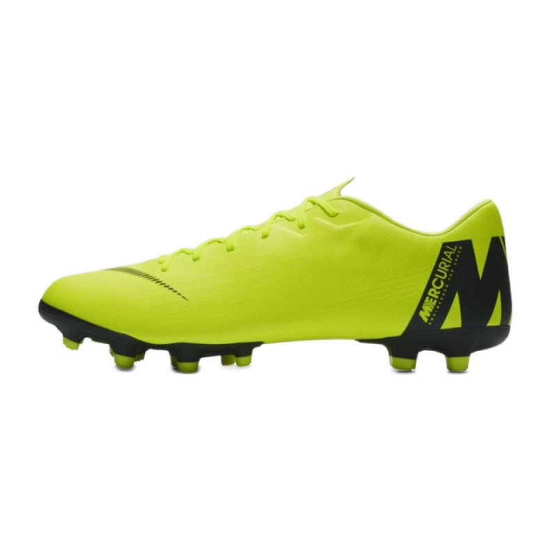 Nike Mercurial Vapor 12 Academy Fg M AH7375-701 jalkapallokengät keltainen keltainen 1