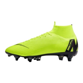 Nike Mercurial Superfly 6 Elite SG-Pro M AH7366-701 jalkapallokengät vihreä vihreä 1