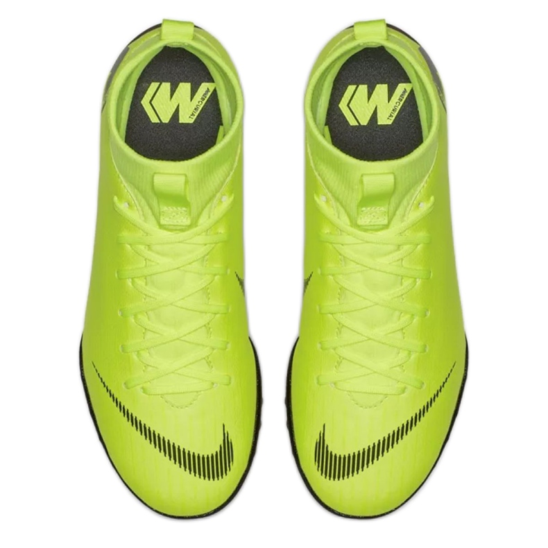 Nike Mercurial SuperflyX 6 Academy Gs Tf Jr AH7344-701 jalkapallokengät keltainen keltainen 1