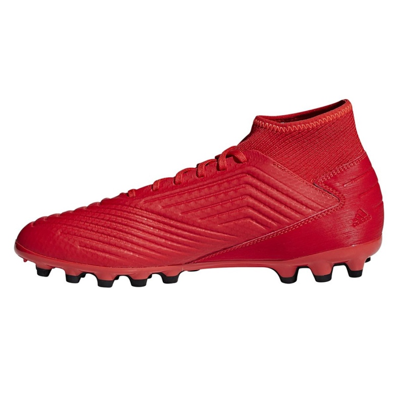 Adidas Predator 19.3 Ag M D97944 jalkapallokengät punainen punainen 1