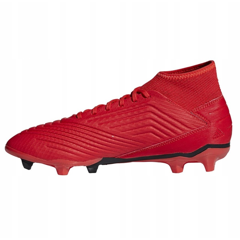 Adidas Predator 19.3 Fg M BB9334 jalkapallokengät monivärinen punainen 1