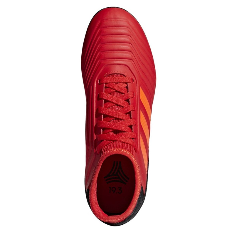 Adidas Predator 19.3 Tf Jr CM8547 jalkapallokengät punainen punainen 2
