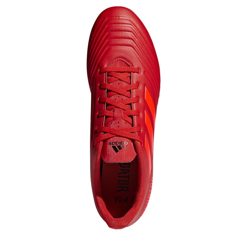 Adidas Predator 19.4 FxG M D97970 jalkapallokengät monivärinen punainen 2