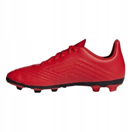 Adidas Predator 19.4 FxG Jr CM8541 jalkapallokengät monivärinen punainen 1