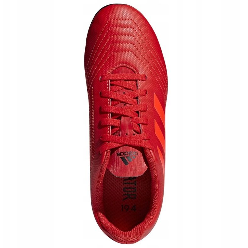Adidas Predator 19.4 FxG Jr CM8541 jalkapallokengät monivärinen punainen 2