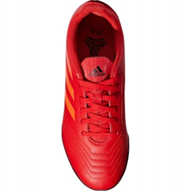 Adidas Predator 19.4 Tf Jr CM8557 jalkapallokengät punainen monivärinen 2
