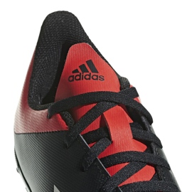 Adidas X 18.4 Tf Jr BB9416 jalkapallokengät musta musta 3