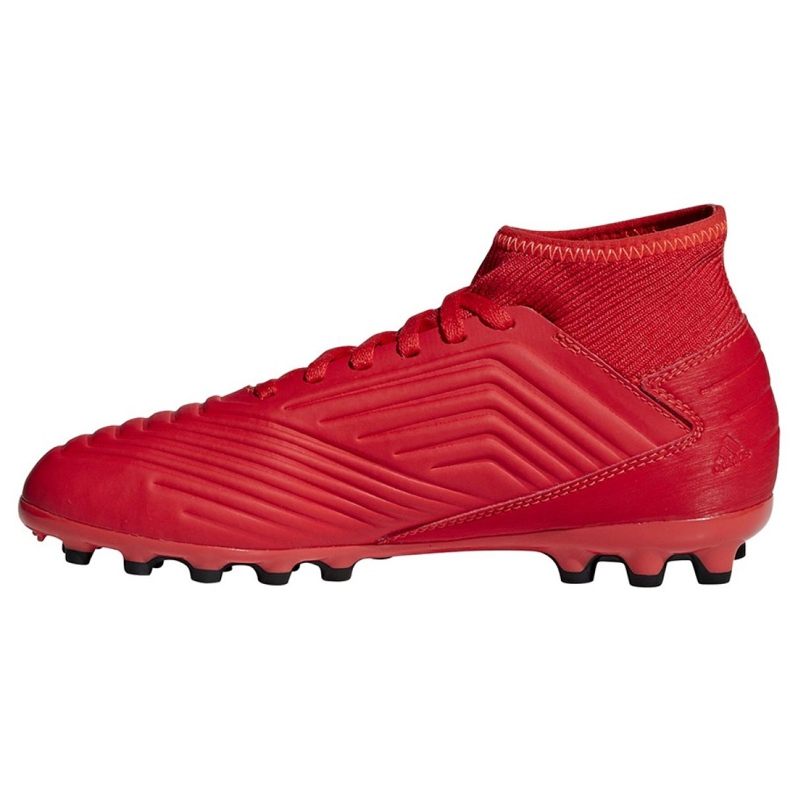 Adidas Predator 19.3 Jr D98005 jalkapallokengät punainen punainen 1