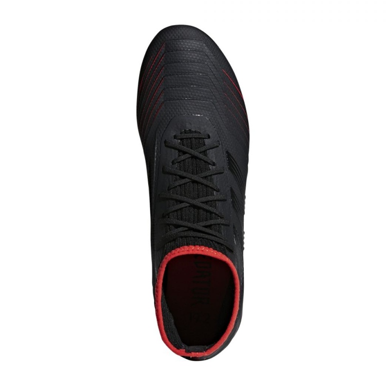 Adidas Predator 19.2 Fg M D97939 jalkapallokengät musta musta 1