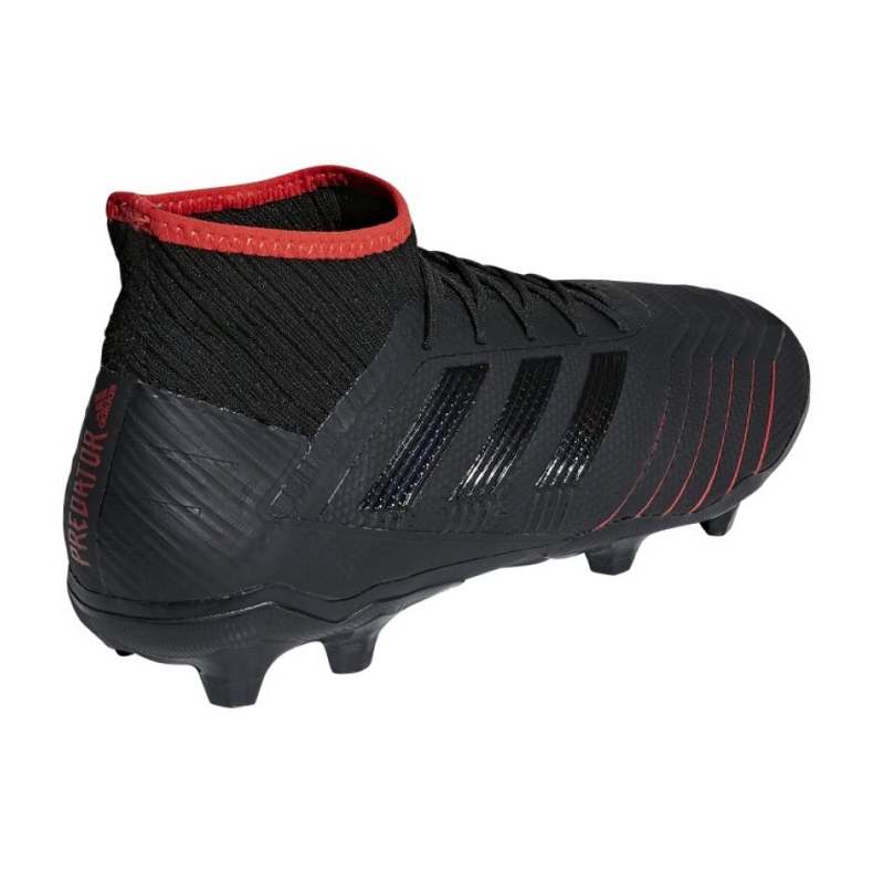 Adidas Predator 19.2 Fg M D97939 jalkapallokengät musta musta 2
