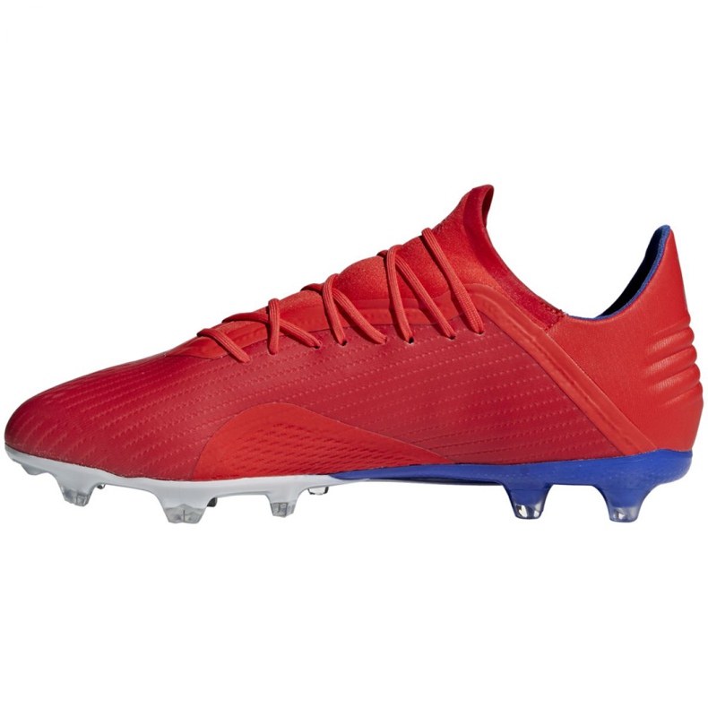 Adidas X 18.2 Fg M BB9363 jalkapallokengät punainen punainen 2