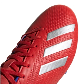 Adidas X 18.4 Fg M BB9376 jalkapallokengät punainen monivärinen 3
