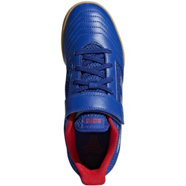 Sisäkengät adidas Predator 19.4 In Sala Jr CM8550 sininen sininen 2