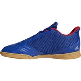 Sisäkengät adidas Predator 19.4 In Sala Jr CM8551 sininen sininen 1