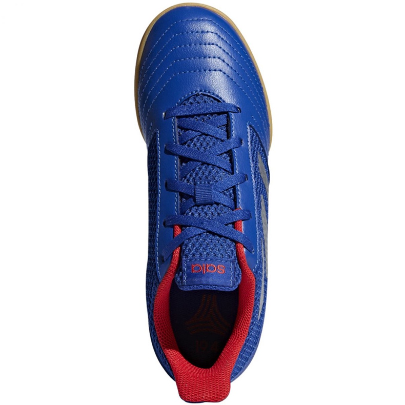 Sisäkengät adidas Predator 19.4 In Sala Jr CM8551 sininen sininen 2