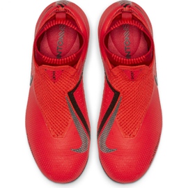 Nike Phantom Vsn Elite Df Mg Jr AO3289-600 jalkapallokengät monivärinen punainen 1