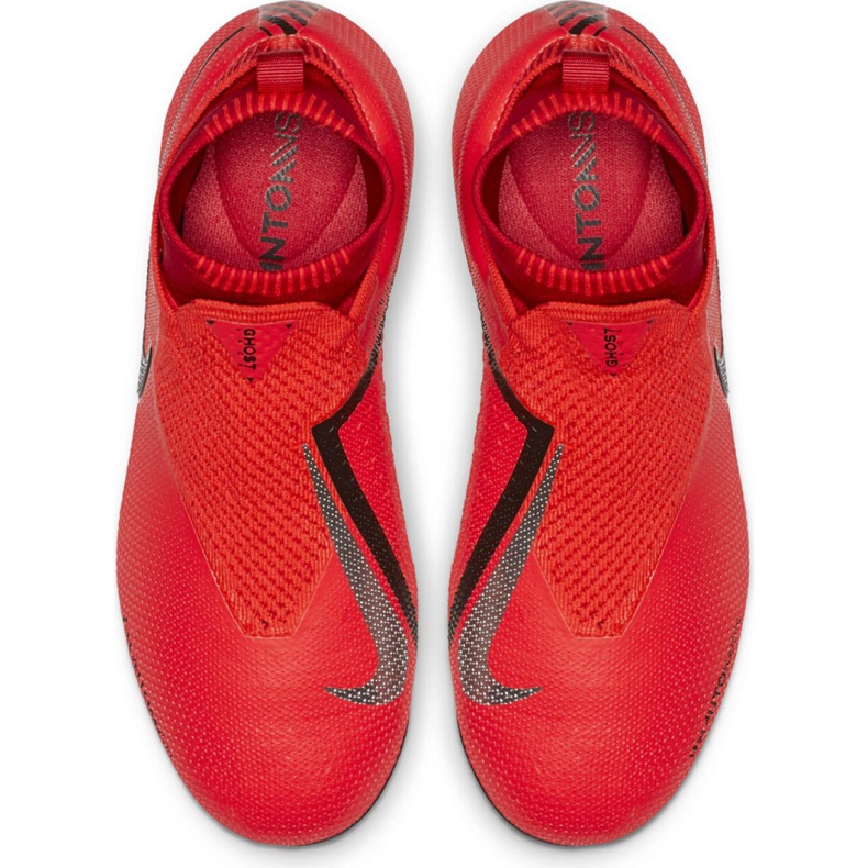 Nike Phantom Vsn Elite Df Mg Jr AO3289-600 jalkapallokengät monivärinen punainen 1