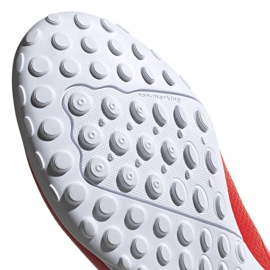 Adidas X 18.4 Tf M BB9413 jalkapallokengät monivärinen punainen 5