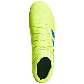 Adidas Nemeziz 18.3 Fg M BB9438 jalkapallokengät keltainen monivärinen 1