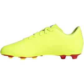 Adidas Nemeziz 18.4 FxG Jr CM8509 jalkapallokengät monivärinen keltainen 2