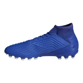 Adidas Predator 19.3 Ag M BC0297 jalkapallokengät sininen sininen 1