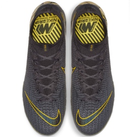 Nike Mercurial Superfly 6 Elite Fg M AH7365-070 jalkapallokengät musta harmaa 2