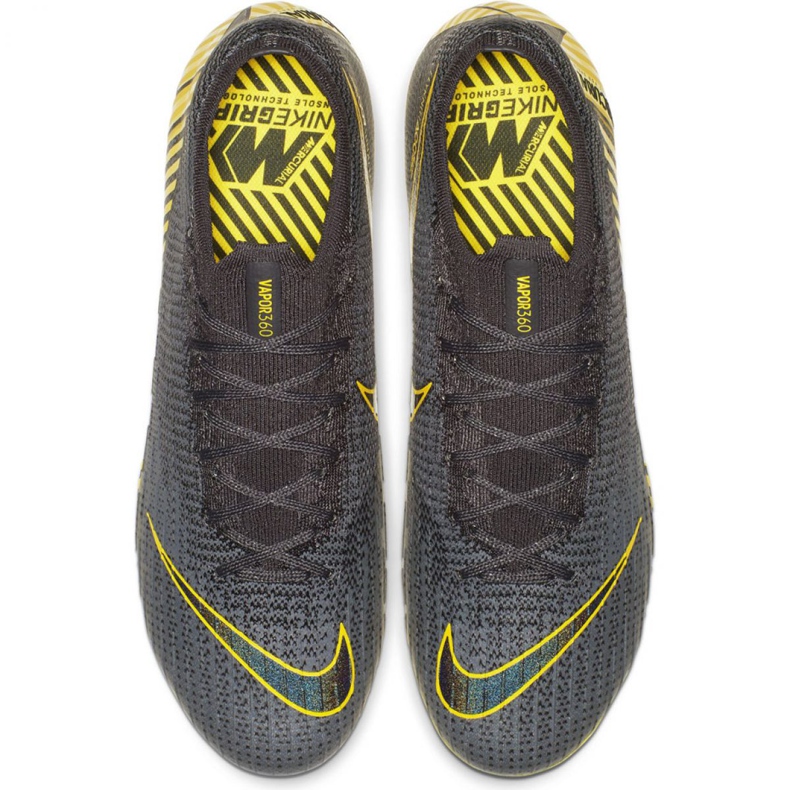 Nike Mercurial Vapor 12 Elite Fg M AH7380-070 jalkapallokengät harmaa harmaa 2