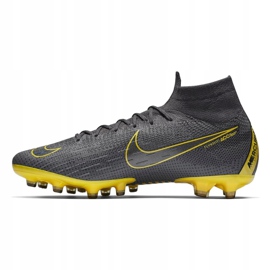 Nike Mercurial Superfly 6 Elite Ag Pro M AH7377-070 jalkapallokengät musta harmaa 1