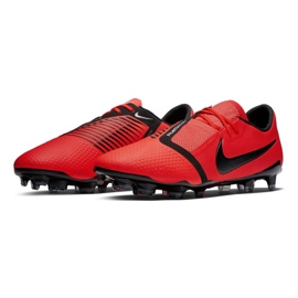Nike Phantom Venom Pro Fg M AO8738-600 jalkapallokengät punainen punainen 2