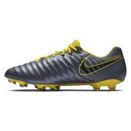Nike Tiempo Legend 7 Elite Fg M AH7238-070 jalkapallokengät harmaa harmaa 1