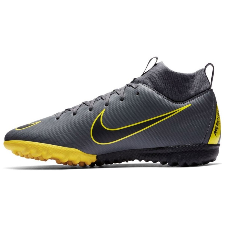 Nike Mercurial SuperflyX 6 Academy Gs Tf Jr AH7344-070 jalkapallokengät monivärinen harmaa 1